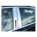QAA 6-Piece Stainless Steel Pillar Post Trim Fits Lincoln MKS 2009-2016 (PP49626) - Qaa