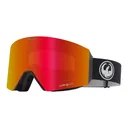 DRAGON PXV MAG OTG Nouveau Black/Lumalens Red Ion/Lumalens Light Rose Snow Goggles with Bonus Lens (DRG1626534058) - Dragon