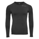 HOT CHILLYS Men's 3D Knit Black Crew Top (HC4791-101) - Hot Chillys