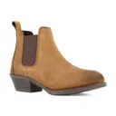 FRYE SUPPLY Women's Safety-Crafted Steel Mid-Cut Chelsea Boots - Frye
