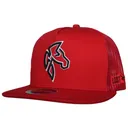 LOST CALF Men's Horse Colorado Red Flat Cap (LCF00110) - Lost Calf