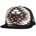 LOST CALF Men's Rustic Black Flat Cap (LCF00135) - Lost Calf