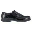 FLORSHEIM Men's Coronis Dress Steel Toe Slip-On Oxford Shoes - Florsheim