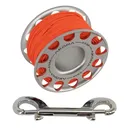 AKONA Aluminum Spool w/ Double-Ended Stainless-Steel Clip for Scuba Diving - Akona