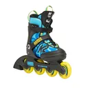 K2 SKATE Boys' Raider Pro Pack Blue Yellow Inline Skates (I230200801) - K2 Skates