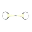 HAPPY MOUTH Round Ring Jointed Mouth Eggbutt Bit (452906SS) - Happy Mth