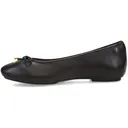 FITFLOP Women's Delicato Bow Soft Leather Ballet Flats (HX8) - Fitflop