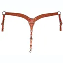 CIRCLE Y Contoured Classic Floral Regular Oil Breast Collar (4243-1104) - Circle Y