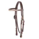 CASHEL COMPANY Rawhide Lace Browband Headstall (SA-HB19RL) - Cashel Company