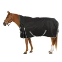OVATION Reflective High Neck Black 200g Turnout Sheet (471212BLK) - Ovation Riding