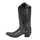 CIRCLE G by CORRAL Women's Cross Embroidery Black Snip Toe Western Boot (L5060-LD) - Corral
