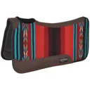 CIRCLE Y Tacky Woven Standard Square Contour 31x32in Black Pad (277-HJ7-BKT) - Circle Y