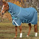 HORSEWARE IRELAND AmEco 1200D Plus 250g Dark Blue/SkyBlue & Dark Blue Turnout Blanket (AAROK3-CDAC) - Horseware Ireland