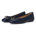 FITFLOP Women's Delicato Bow Soft Leather Ballet Flats (HX8) - Fitflop