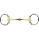 HAPPY MOUTH Contour Double Jointed Copper Roller Round Eggbutt (469594SS) - Happy Mth