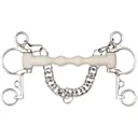 HAPPY MOUTH Mullen Shaped Pelham Bit (452551SS) - Happy Mth