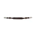 CIRCLE Y Smooth Walnut Leather Wither Strap (0009-0001) - Circle Y