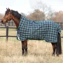 HORSEWARE IRELAND Rhino Wug Vari-Layer 250g Hunter Check/Green & Navy Turnout Blanket (AABWV3-H3HB) - Horseware Ireland