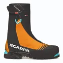 SCARPA Unisex Phantom Tech HD Black/Bright Orange Mountain Boots (87426/210-BlkBorg) - Scarpa
