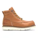 WOLVERINE Men's I-90 DuraShocks Moc Toe CarbonMAX 6in Tan Work Boots (W201097) - Wolverine Footwear
