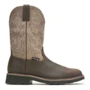 WOLVERINE Men's Rancher Waterproof Steel-Toe Dark Taupe Work Wellington Boots (W221030) - Wolverine Footwear