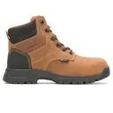 WOLVERINE Women's Piper 6in Composite-Toe Cashew Work Boots (W221032) - Wolverine Footwear