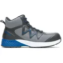 BATES Men's Rush Grey Mid Work Composite Toe Boots (E09101) - Bates