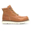 WOLVERINE Men's I-90 DuraShocks Moc Toe 6in Tan Work Boots (W200051) - Wolverine Footwear