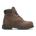 WOLVERINE Men's McKay Waterproof Steel-Toe 6in Brown Work Boots (W05679) - Wolverine Footwear