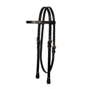 CIRCLE Y 5/8in Lightweight Classic Smooth Browband Headstall (0125) - Circle Y
