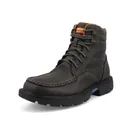TWISTED X Men's 6in Steel Gray Work Boots (MXCW006) - Twisted X