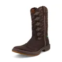 TWISTED X Men's 11in UltraLite X Dark Chocolate/Eco Dust Boots (MUL0001) - Twisted X