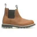 WOLVERINE Men's Floorhand LX Romeo Sudan Brown Work Boots (W230014) - Wolverine Footwear