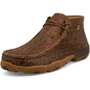 TWISTED X Men's Chukka Golden Elephant Print Driving Moc (MDM0096) - Twisted X