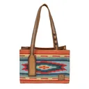 STS Chaynee Valley Serape Ruby Purse (STS-33833) - Sts