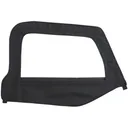 SMITTYBILT 97-06 Wrangler TJ Soft Top Passenger Side Door Skin w/ Frame (79535) - Smittybilt