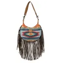 STS Chaynee Valley Serape Nellie Fringe Bag (STS-33825) - Sts