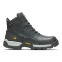 WOLVERINE Men's Tarmac Waterproof Reflective Composite-Toe 6in Black Work Boots (W10304) - Wolverine Footwear