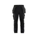 BLAKLADER Black Softshell Pants (161525139900) - Blaklader