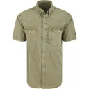 DRAKE Mens Cinco Ranch Western Acid Washed SS Shirt (DS2233) - Drake