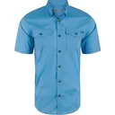 DRAKE Mens Frat Gingham Check Button-Down SS Shirt (DS2265) - Drake