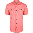 DRAKE Mens Wingshooter Trey Solid Dobby Button-Down SS Shirt (DS2605) - Drake