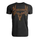KINGS CAMO Men's Euro Muley Heather Graphite Tee (KSW258-HGP) - Kings Camo