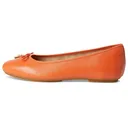 FITFLOP Women's Delicato Bow Soft Leather Ballet Flats (HX8) - Fitflop