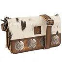 STS Vaquero Evie Cowhide/Tan Organizer Crossbody Wallet (STS-34153) - Sts