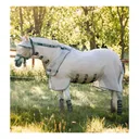 HORSEWARE IRELAND Rambo Vamoose With NFZ Oatmeal/Sage /Beige/Green Flybuster (AFAR9V-MFMH) - Horseware Ireland