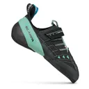 SCARPA Womens Instinct VS Black/Aqua Climbing Shoes (70013/002-BlkAqua) - Scarpa