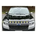 QAA 7-Piece Stainless Steel Top Grille Insert Trim Fits Ford Maverick 2022-2024 (SG62310) - Qaa