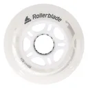 ROLLERBLADE 4-Pack Moonbeams LED 80/82a White EA Wheels (06120000101) - Rollerblade