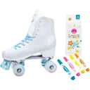 C SEVEN Kids & Adults Color Me Colorable Roller Quad Skates (C7-RSC-CM) - C Seven